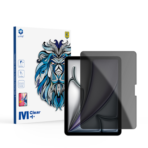 Lito - 2.5D Klasszikus Üveg - iPad Air 11 (2024) - Adatvédelmi üvegfólia Lito - 2.5D Klasszikus Üveg - iPad Air 11 (2024) - Adatvédelmi üvegfólia