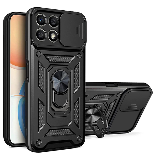 Techsuit - CamShield sorozat - Honor X8a - Fekete tok Techsuit - CamShield sorozat - Honor X8a - Fekete tok