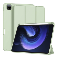  Techsuit - Flex Trifold (ceruzatartóval) - Xiaomi Pad 6 / Pad 6 Pro - Matcha Zöld tok