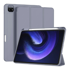  Techsuit - Flex Trifold (ceruzatartóval) - Xiaomi Pad 6 / Pad 6 Pro - Lila tok