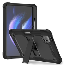 Techsuit - Strapabíró TabShell + Kijelzővédő - Xiaomi Pad 6 / Pad 6 Pro - Fekete tok