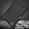  Techsuit - Strapabíró TabShell + Kijelzővédő - Xiaomi Pad 6 / Pad 6 Pro - Fekete tok - 0. kép
