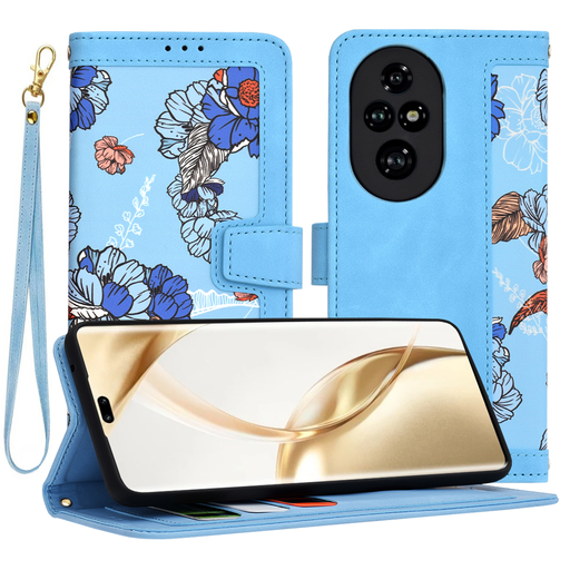 Techsuit - FlipCraft - Honor 200 Pro - Élénk Kék tok Techsuit - FlipCraft - Honor 200 Pro - Élénk Kék tok