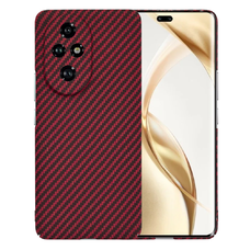  Techsuit - Szénszálas borítás - Honor 200 Pro - Piros tok