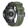  Techsuit - QuickFit 26 mm-es óraszíj (W068) - Garmin Fenix 3/3 HR/5X/5X Plus/6X/6X Pro/7X/7X Pro Solar - Fekete - 0. kép