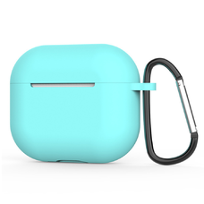  Techsuit - Szilikontok - AirPods 4-hez, Sima, ultravékony anyag - Türkiz tok