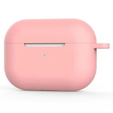  Techsuit - Szilikon tok - AirPods 4-hez, Simára Vékonyított Anyag - Sötét Rózsaszín