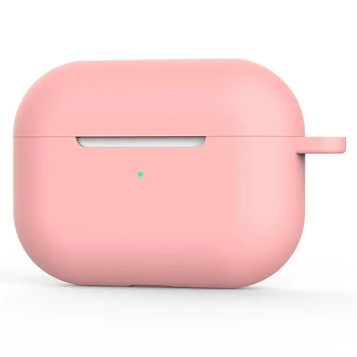  Techsuit - Szilikon tok - AirPods 4-hez, Simára Vékonyított Anyag - Sötét Rózsaszín