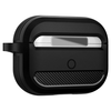  Techsuit - Szénszálas szilikon - AirPods Pro 1 / AirPods Pro 2-hez - Rózsaszín tok - 1. kép