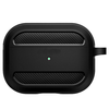  Techsuit - Szénszálas szilikon - AirPods Pro 1 / AirPods Pro 2-hez - Rózsaszín tok - 2. kép