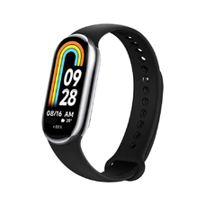  Fix - Szilikon Szíj - Xiaomi Mi Band 8 / 8 NFC / 9 / 9 NFC - Fekete