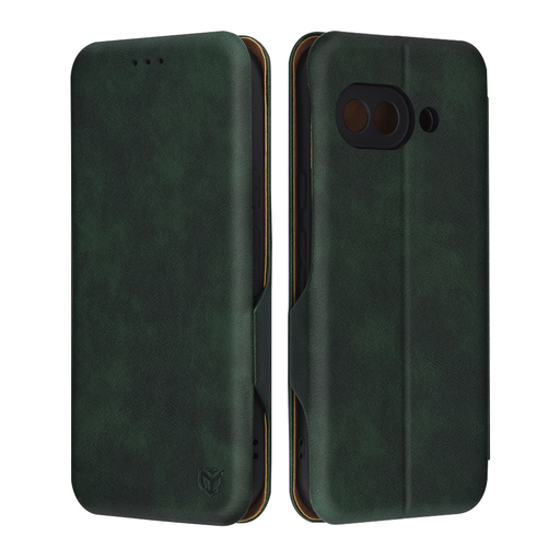 Techsuit - Safe Wallet Plus - Google Pixel 9a - Zöld tok Techsuit - Safe Wallet Plus - Google Pixel 9a - Zöld tok