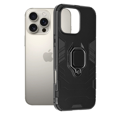  Techsuit - Szilikon Pajzs - iPhone 16 Pro Max - Fekete tok