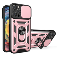  Techsuit - CamShield Sorozat - iPhone 16 Pro Max - Rózsaarany tok
