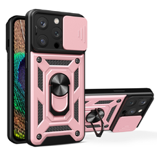  Techsuit - CamShield sorozat - iPhone 16 Pro - Rózsaarany tok