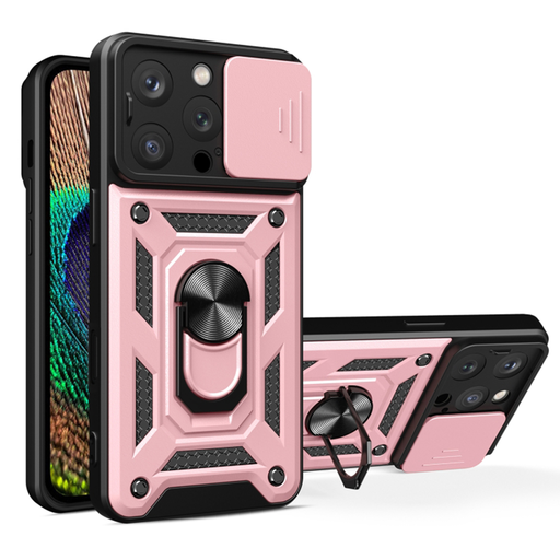 Techsuit - CamShield sorozat - iPhone 16 Pro - Rózsaarany tok Techsuit - CamShield sorozat - iPhone 16 Pro - Rózsaarany tok