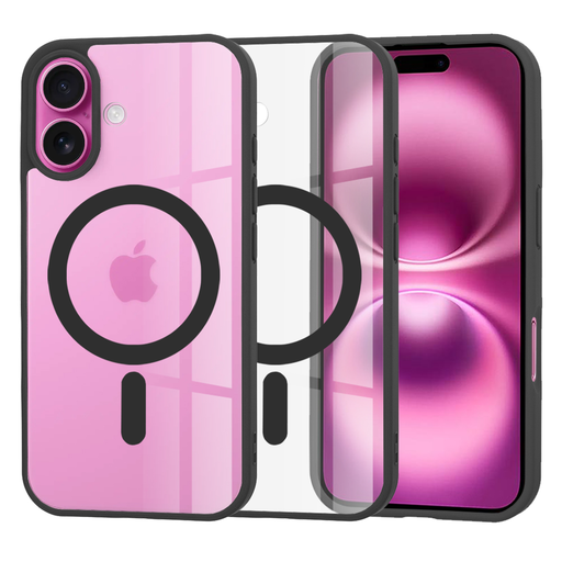 Techsuit - MagSafe Pro - iPhone 16 Plus - Fekete tok Techsuit - MagSafe Pro - iPhone 16 Plus - Fekete tok