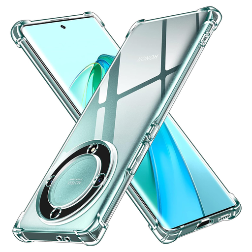 Techsuit - Ütésálló átlátszó szilikon tok - Honor Magic5 Lite - Átlátszó Techsuit - Ütésálló átlátszó szilikon tok - Honor Magic5 Lite - Átlátszó