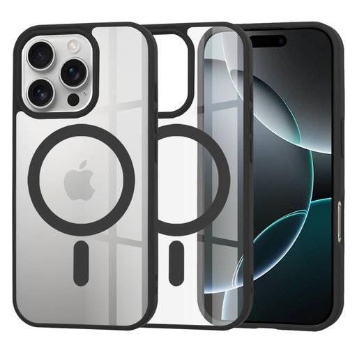 Techsuit - MagSafe Pro - iPhone 16 Pro - Fekete tok Techsuit - MagSafe Pro - iPhone 16 Pro - Fekete tok