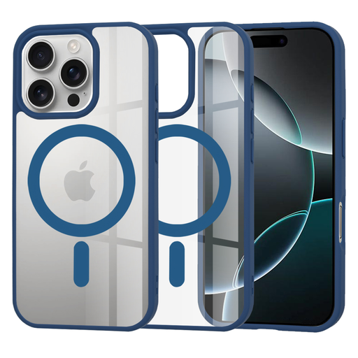 Techsuit - MagSafe Pro - iPhone 16 Pro - Kék tok Techsuit - MagSafe Pro - iPhone 16 Pro - Kék tok