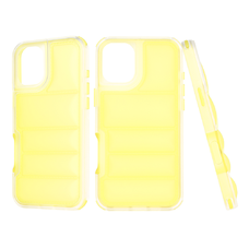  Techsuit - Hullámpajzs - iPhone 16 - Sárga tok