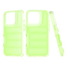  Techsuit - Hullámpajzs - iPhone 16 Pro - Zöld tok