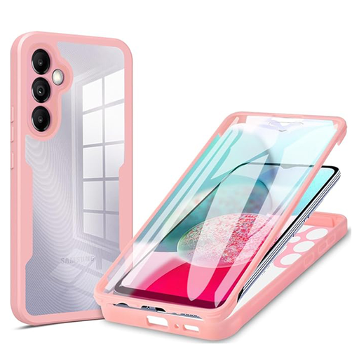 Techsuit - ColorVerse 360 Sorozat + Képernyővédő - Samsung Galaxy A14 4G / A14 5G - Rózsaszín tok Techsuit - ColorVerse 360 Sorozat + Képernyővédő - Samsung Galaxy A14 4G / A14 5G - Rózsaszín tok