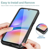  Techsuit - ColorVerse 360 Sorozat + Képernyővédő - Samsung Galaxy A15 4G / A15 5G - Rózsaszín tok - 2. kép