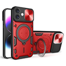  Techsuit - CamGuard Pro - iPhone 16 Plus - Piros tok