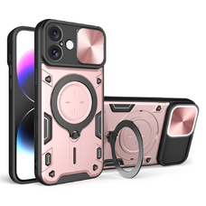  Techsuit - CamGuard Pro - iPhone 16 Plus - Rózsaarany tok