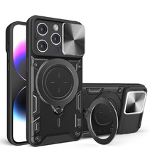  Techsuit - CamGuard Pro - iPhone 16 Pro - Fekete tok