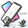  Techsuit - Defense360 Pro + Képernyővédő - iPhone 14 Pro - Fekete tok - 1. kép