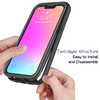  Techsuit - Defense360 Pro + Képernyővédő - iPhone 14 Pro - Fekete tok - 2. kép