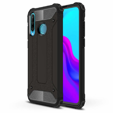  Techsuit - Hibrid Páncél - Huawei P30 lite / P30 lite Új Kiadás - Fekete tok