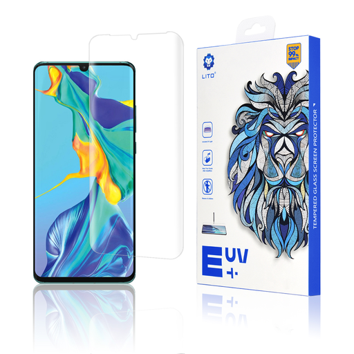  Lito - 3D UV üveg - Huawei P30 Pro / P30 Pro New Edition - Átlátszó üvegfólia