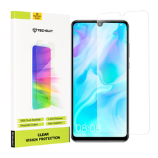  Techsuit - Tiszta Látás Üveg - Huawei P30 Lite / P30 Lite Új Kiadás - Átlátszó üvegfólia