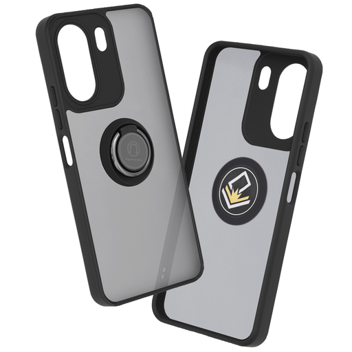 Techsuit - Glinth - Xiaomi Redmi 13C 4G / Poco C65 - Fekete tok Techsuit - Glinth - Xiaomi Redmi 13C 4G / Poco C65 - Fekete tok