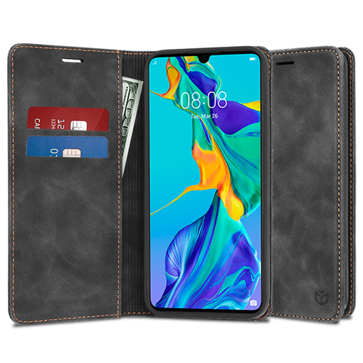 Techsuit - Kényelmi borító - Huawei P30 - Fekete tok Techsuit - Kényelmi borító - Huawei P30 - Fekete tok