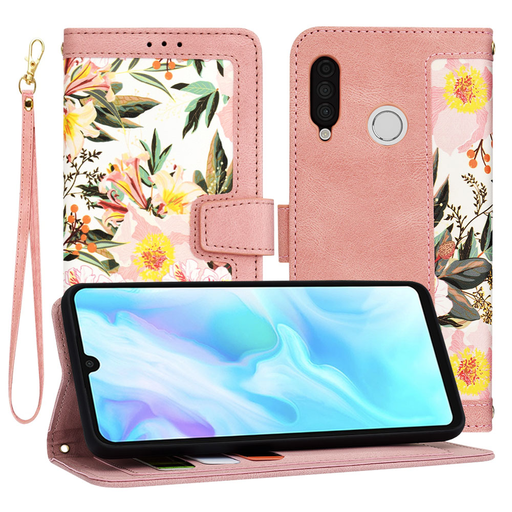 Techsuit - FlipCraft - Huawei P30 Lite / P30 Lite New Edition - Édes Rózsaszín tok Techsuit - FlipCraft - Huawei P30 Lite / P30 Lite New Edition - Édes Rózsaszín tok