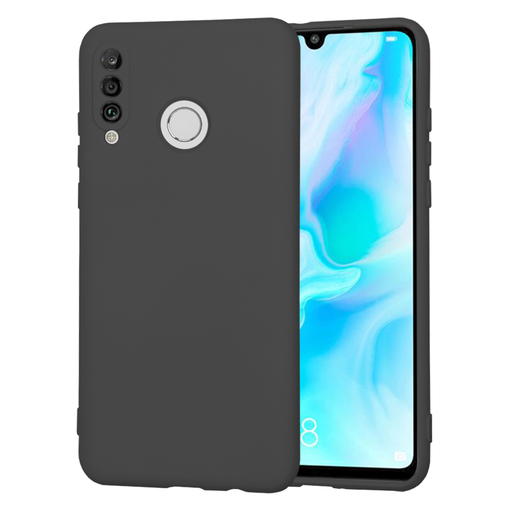  Techsuit - SoftFlex - Huawei P30 Lite / P30 Lite Új Kiadás - Fekete tok