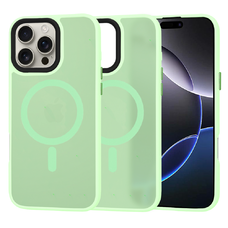  Techsuit - HaloFrost MagSafe sorozat - iPhone 16 Pro Max - Világoszöld tok