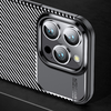  Techsuit - Karbonszál - iPhone 16 Pro - Fekete tok - 1. kép