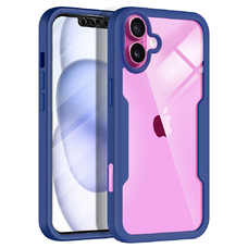  Techsuit - ColorVerse 360 Széria + Kijelzővédő - iPhone 16 Plus - Kék tok