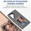  Techsuit - SmartScreen NFC - Samsung Galaxy S24 Ultra - Fekete tok - 4. kép