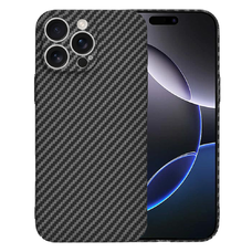  Techsuit - Karbonit Szálhéj - iPhone 16 Pro Max - Fekete tok