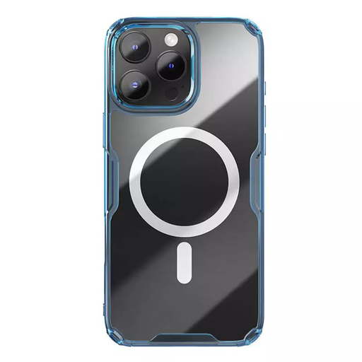 Nillkin - Nature TPU Pro Mágneses Tok - iPhone 16 Pro - Kék tok Nillkin - Nature TPU Pro Mágneses Tok - iPhone 16 Pro - Kék tok