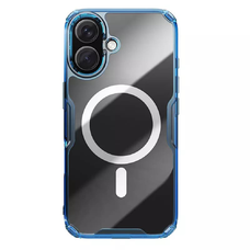 Nillkin - Nature TPU Pro Mágneses Tok - iPhone 16 Plus - Kék tok