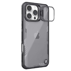 Nillkin - Iceblade Prop (kamerakivágással) - iPhone 16 Pro - Fekete tok