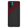  Techsuit - Carbonite FiberShell - Huawei P30 Pro / P30 Pro Új Kiadás - Vörös Vortex tok - 1. kép