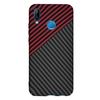  Techsuit - Carbonite FiberShell - Huawei P20 Lite - Piros Vortex tok - 1. kép